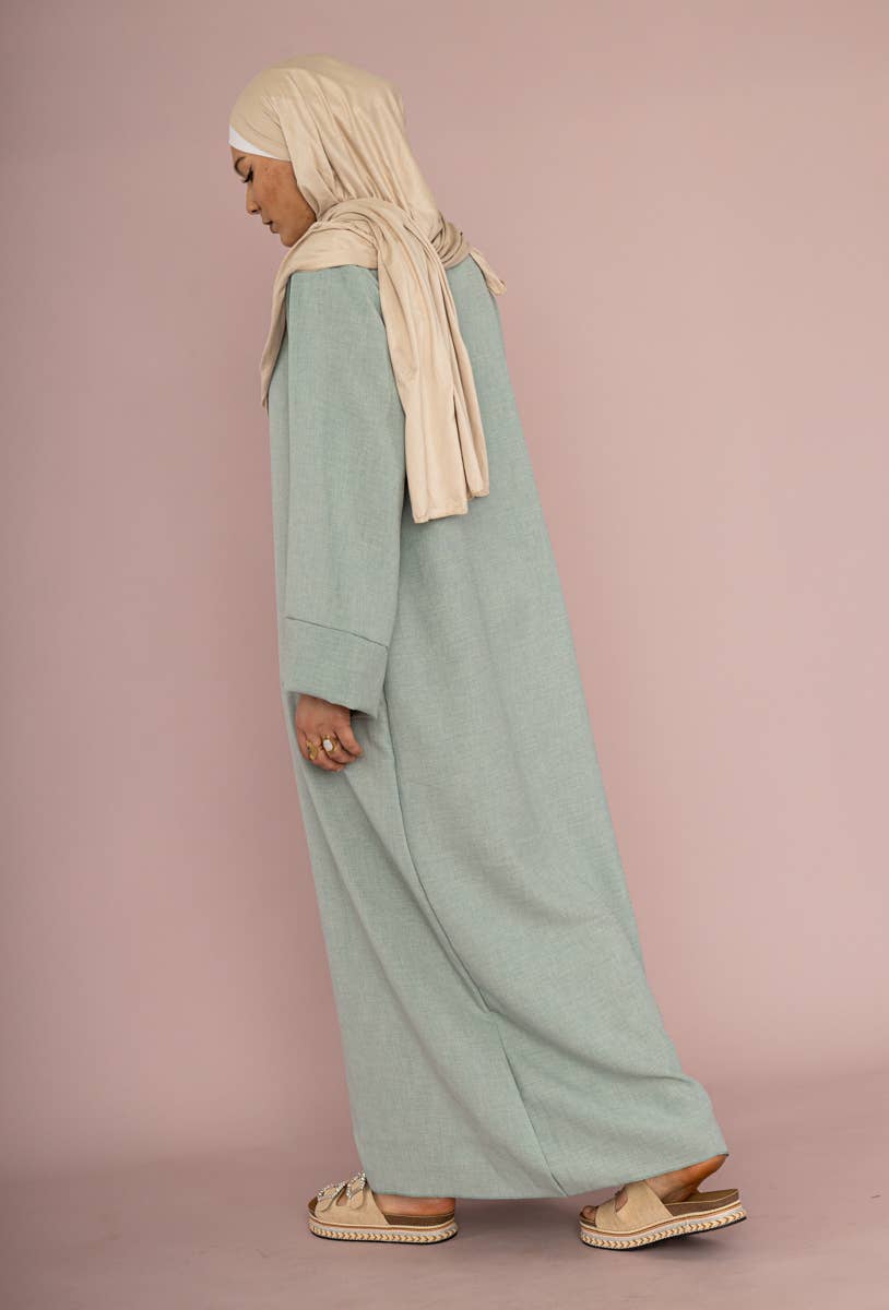 Long large abaya Ref:2352LIN