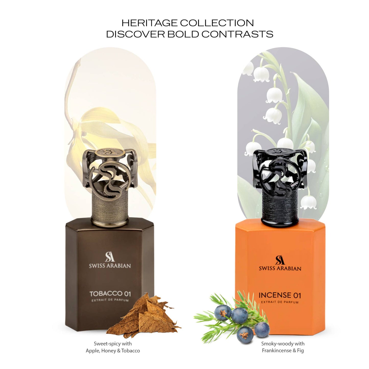 Swiss Arabian Tobacco 01 Extrait de Parfum for Unisex | 50ml