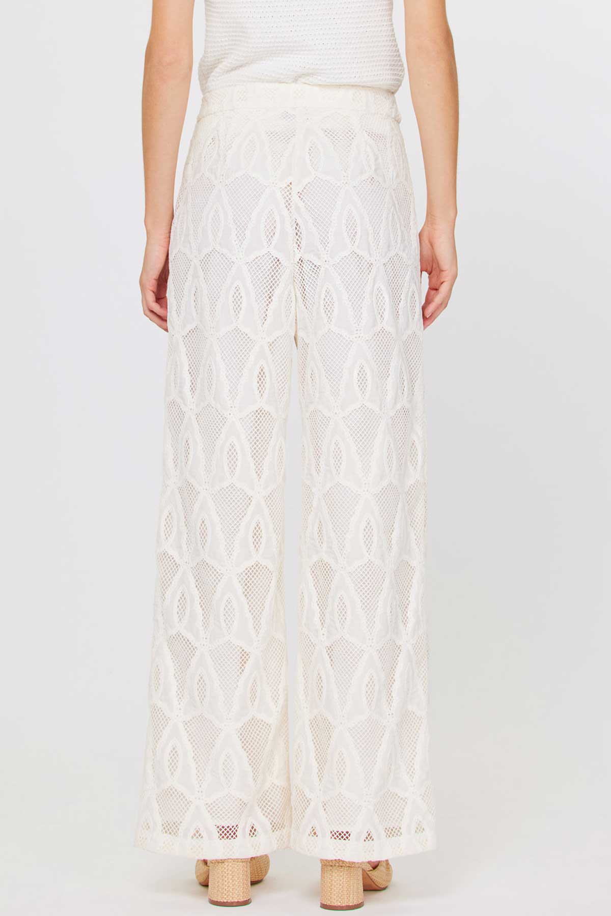 Lace Wide Leg Pants