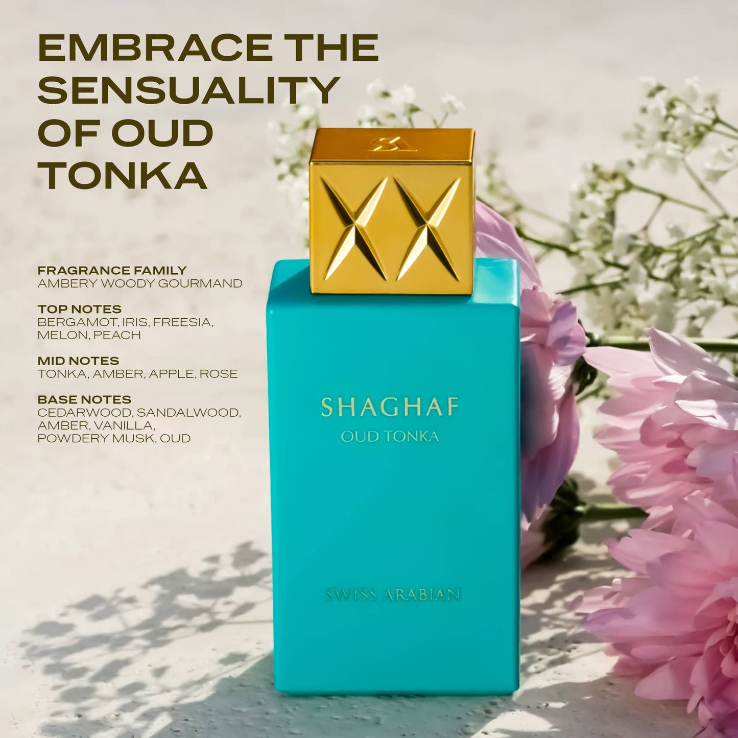 Swiss Arabian Shaghaf Oud Tonka – EDP for Women – 75ml
