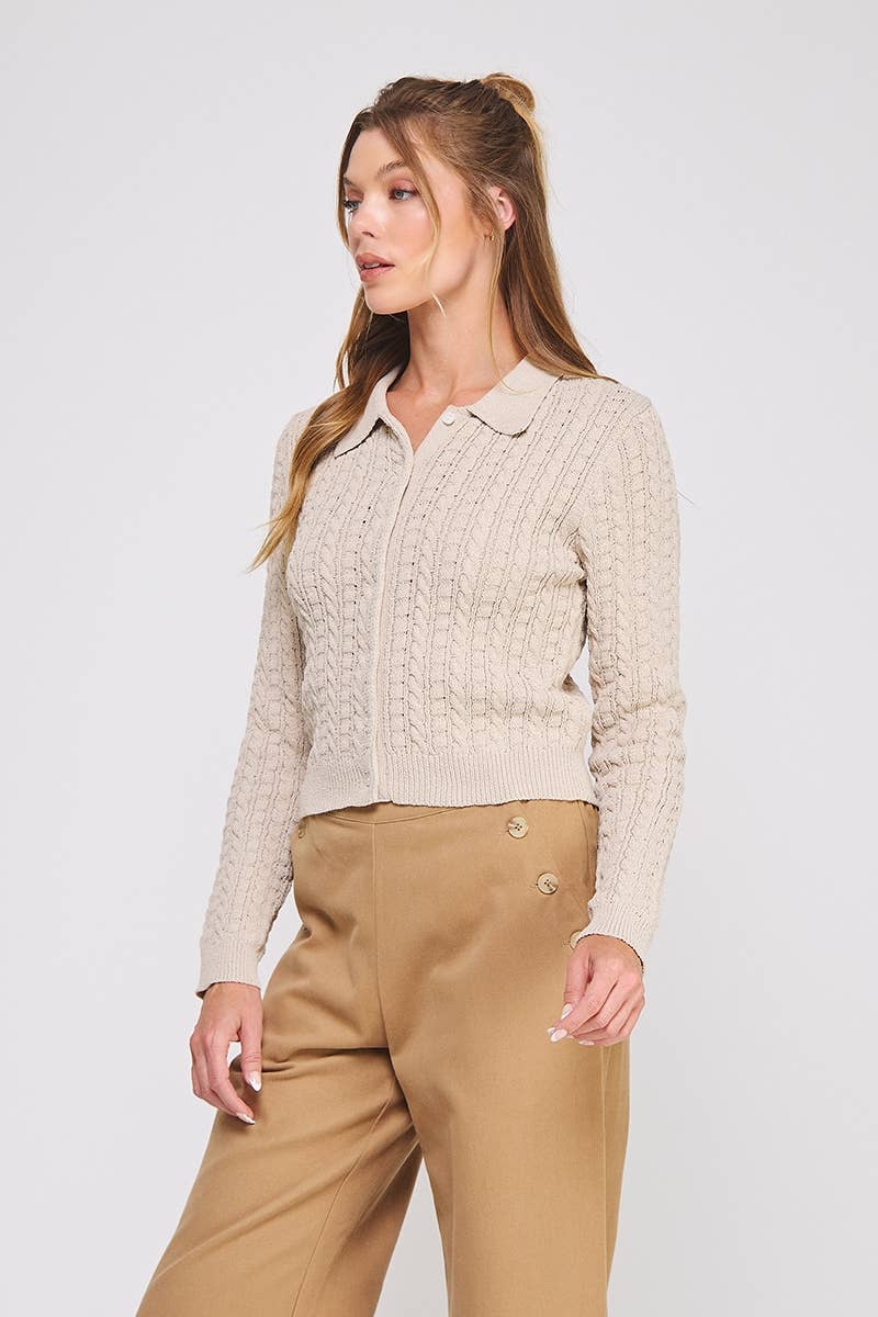 Small cable-knit