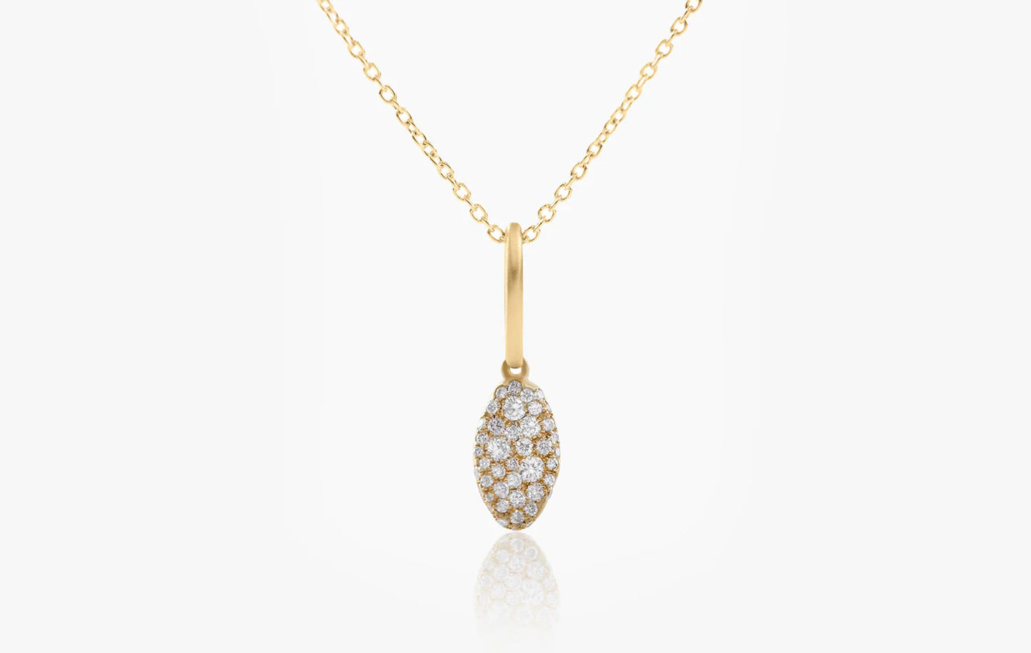 18K YG Diamond Necklace D:.55CT