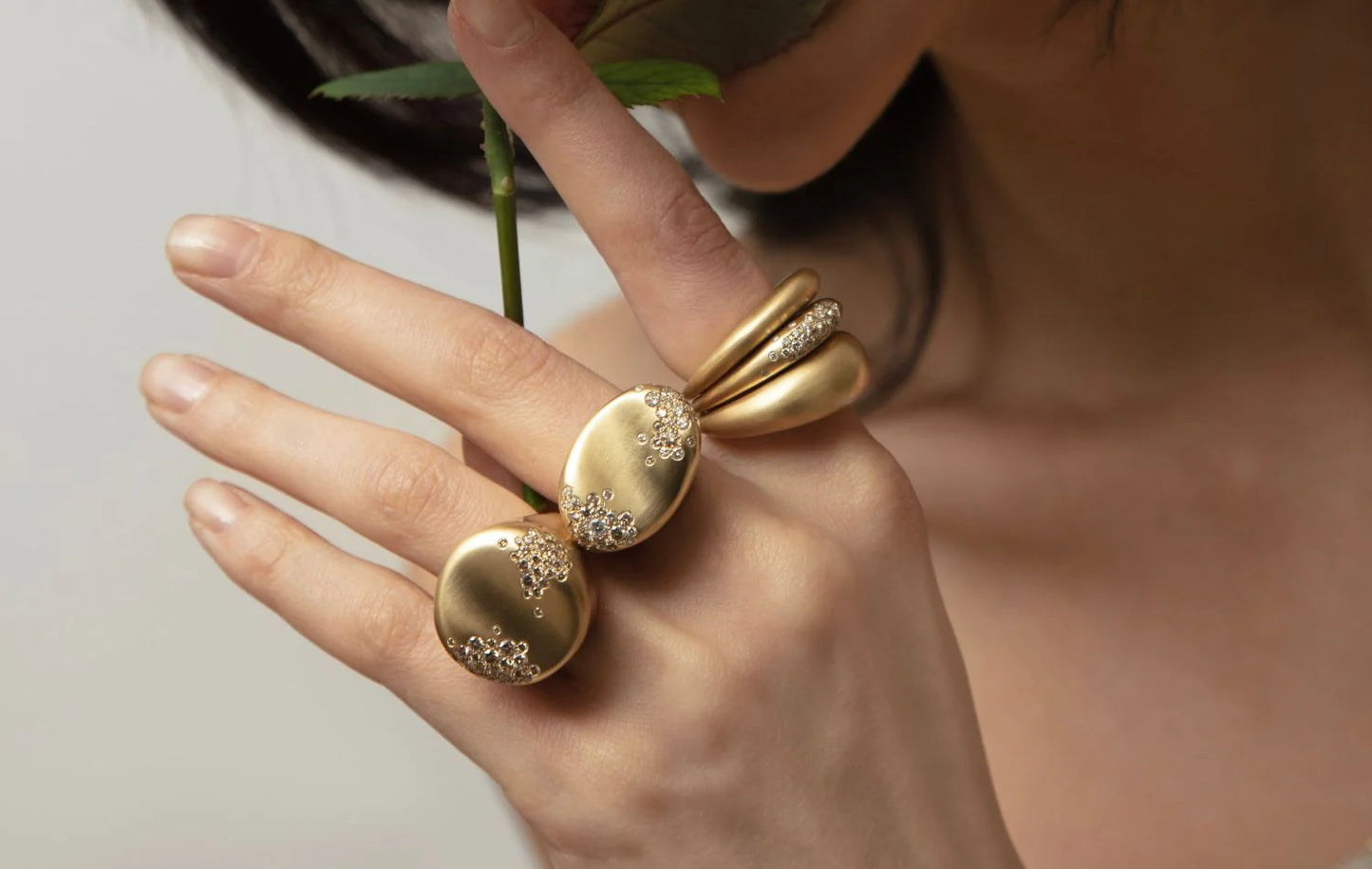18K YG Thin Ring
