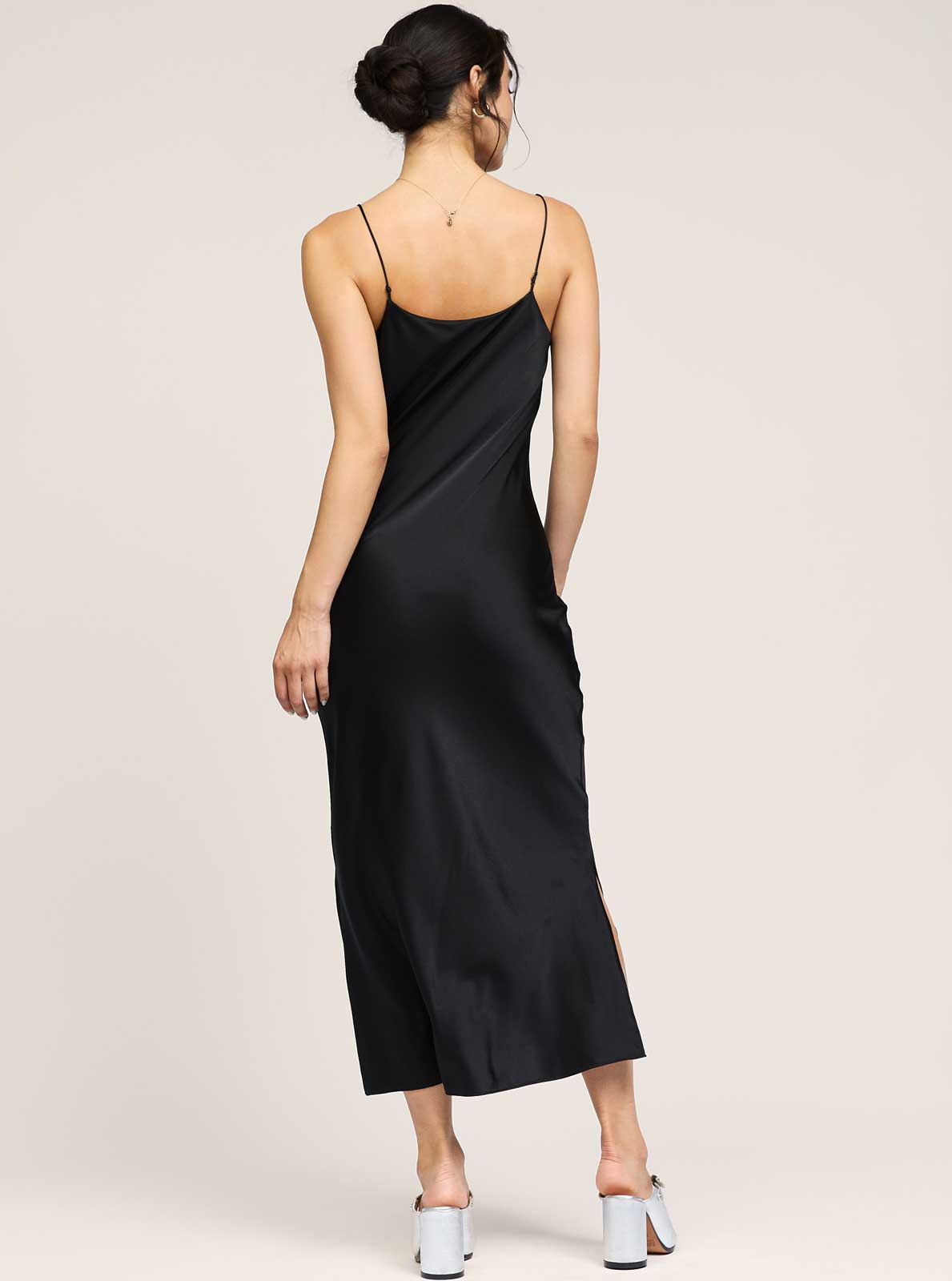 100% Silk Cami Midi Dress