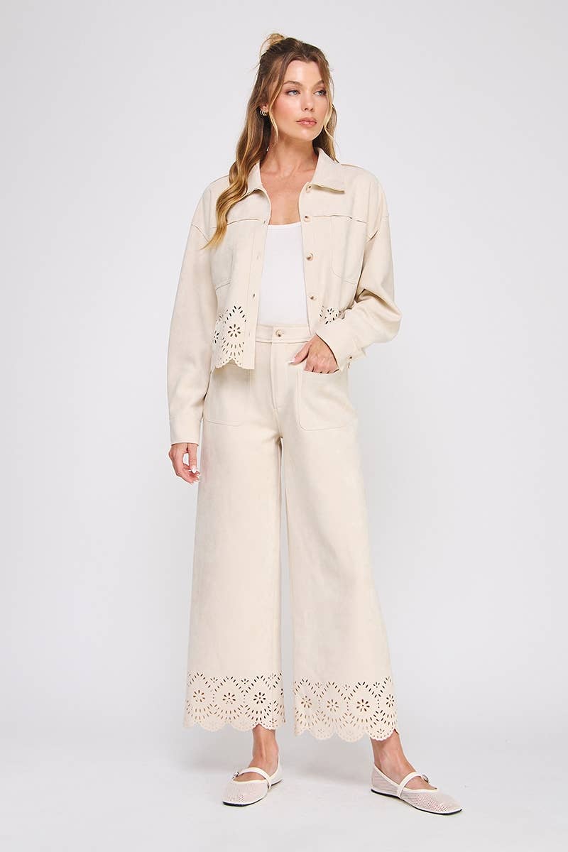 Suede Shirt Jacket