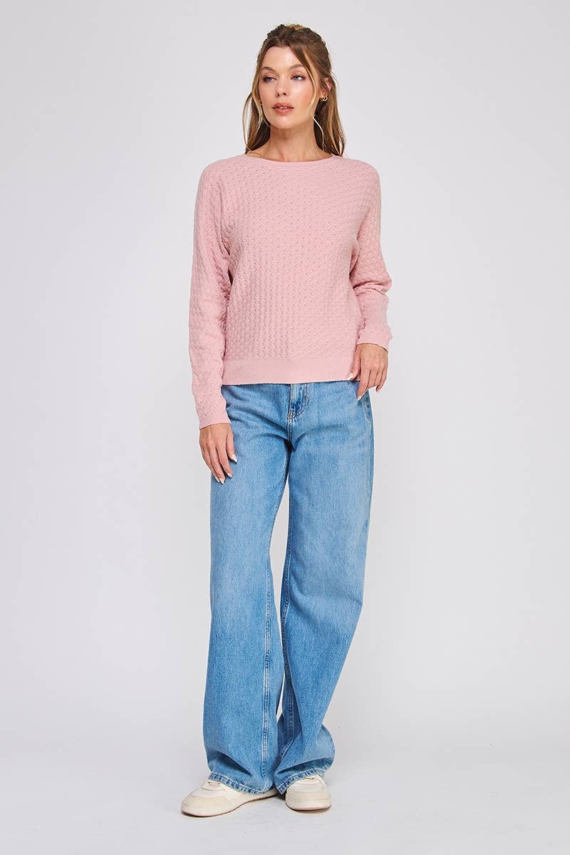 Fine Gauge Mock Neck