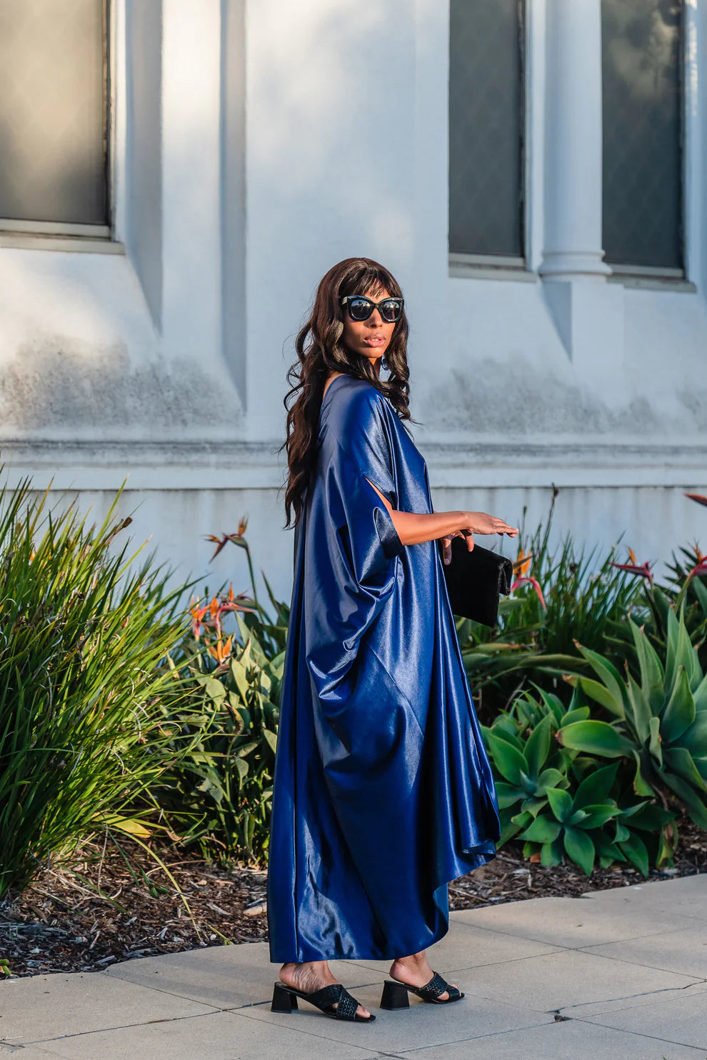 Blue Shadow Kaftan