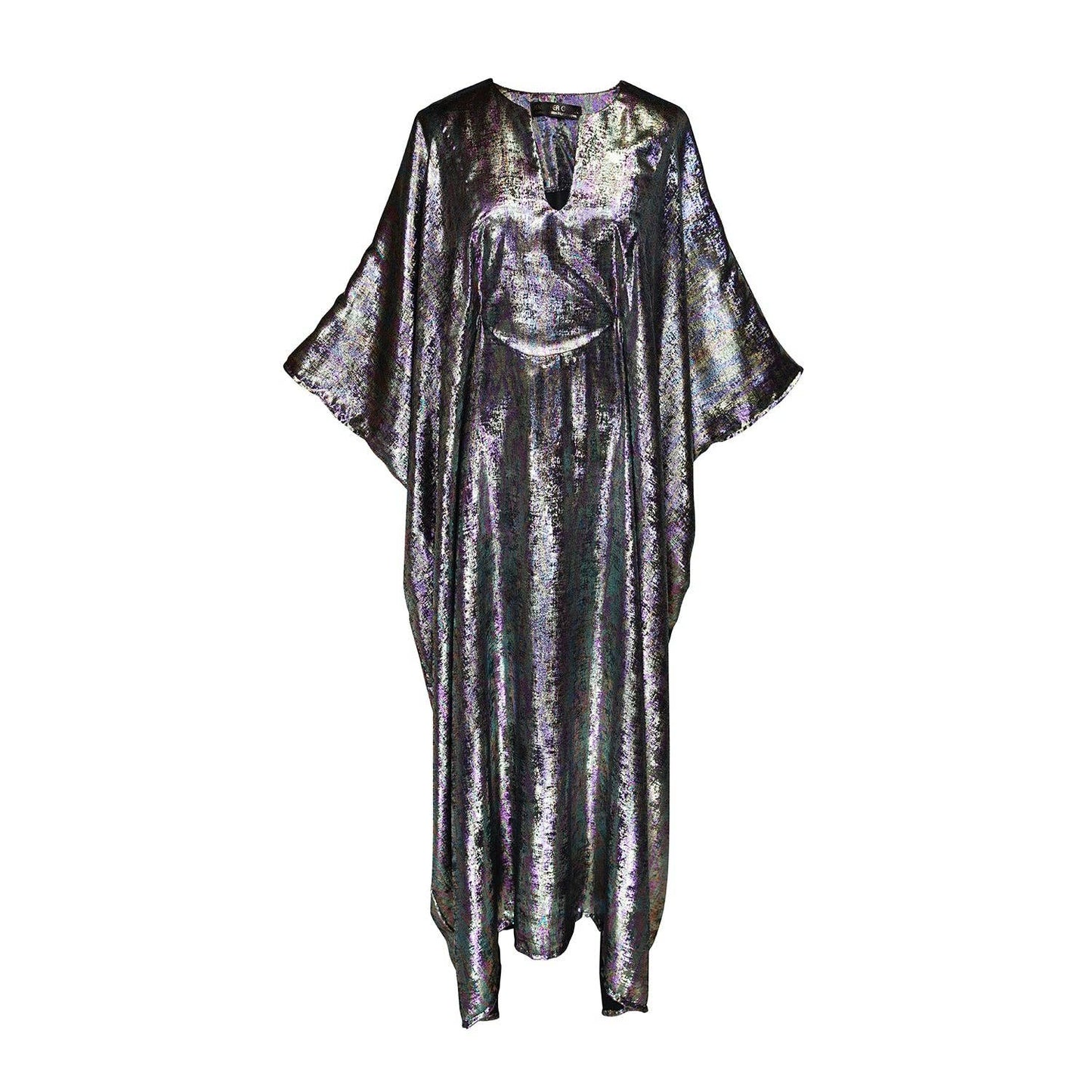 Goddess Waist Caftan in Opal Mirage