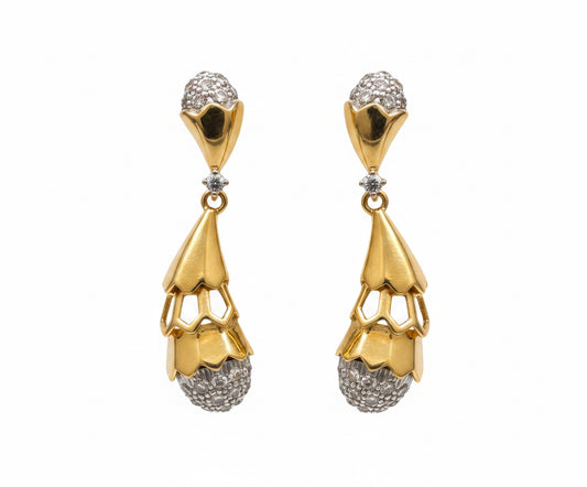21k Gold Earrings
