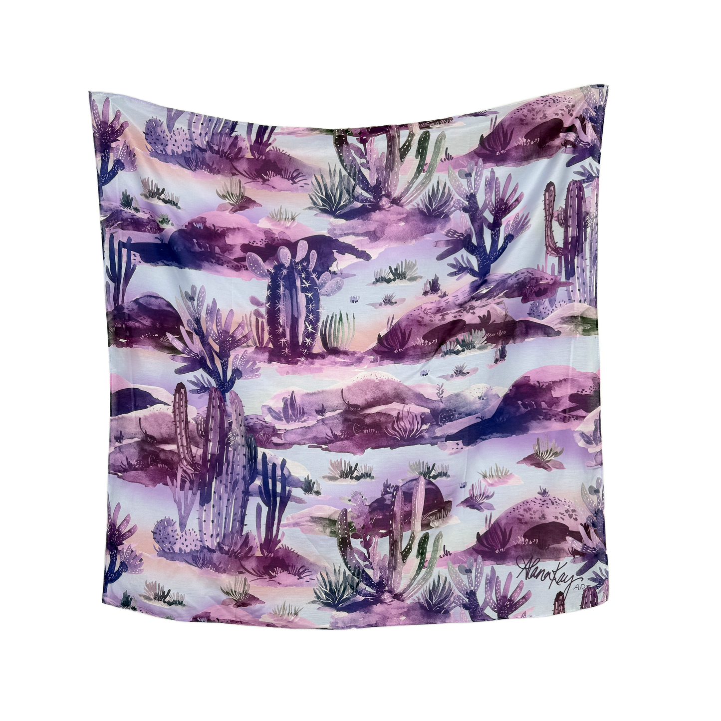 Wild Rag Scarf Square - Silk Cotton