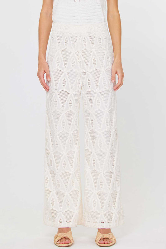Lace Wide Leg Pants
