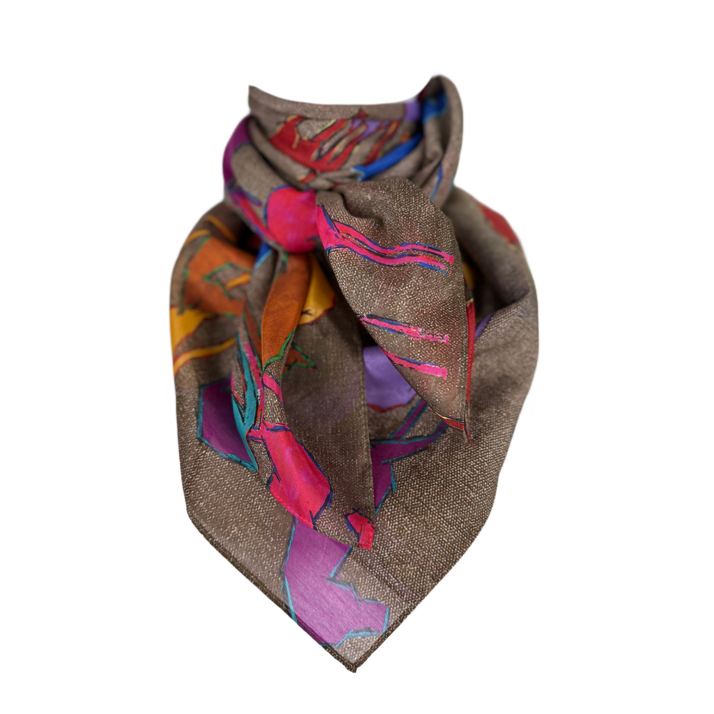 Wild Rag Scarf Square - Silk Cotton