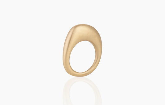 18K YG Thin Ring