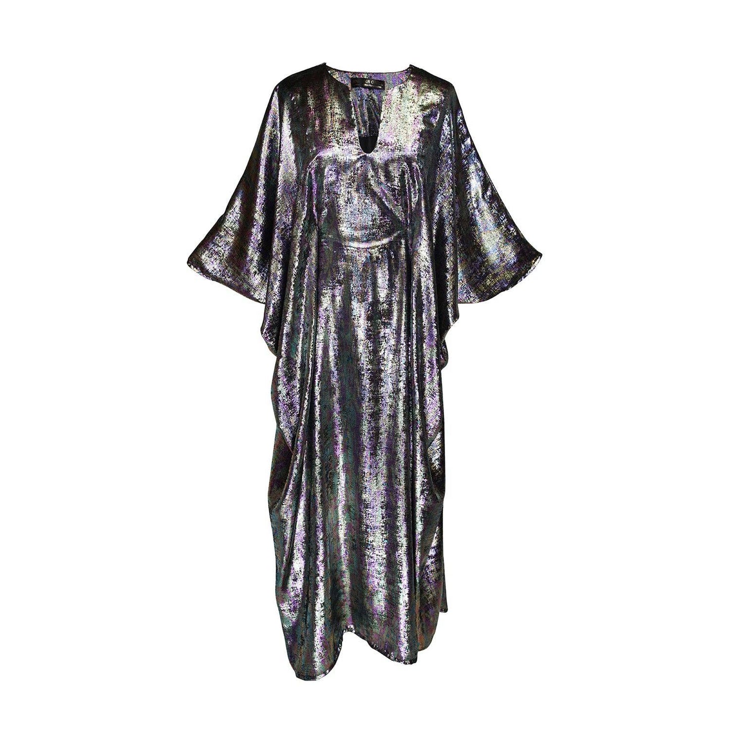 Goddess Waist Caftan in Opal Mirage