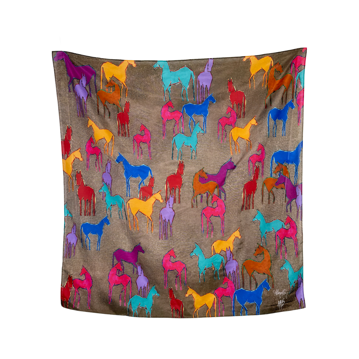 Wild Rag Scarf Square - Silk Cotton