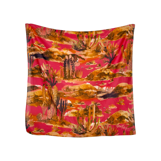 Wild Rag Scarf Square - Silk Cotton