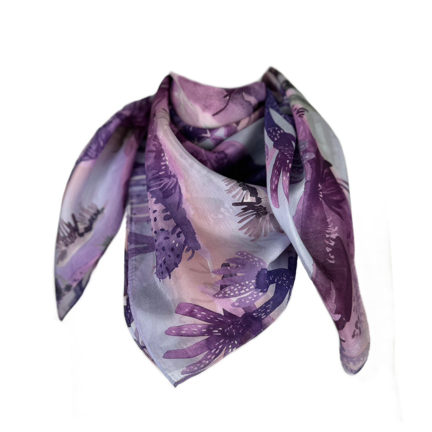 Wild Rag Scarf Square - Silk Cotton