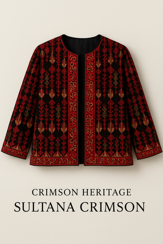 Sultana Crimson Heritage Jacket